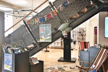 Sommerferien-Leseclub in der Stadbibliothek. 
