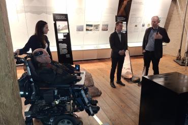 V. l.: Regina Schiele, Matthias Küffner, Oberbürgermeister David Wittner und Dr. Frank Trixler.