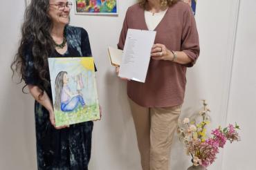 Ausstellung Arztpraxis Stängle