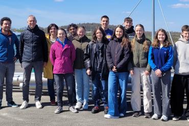 THG besucht Biogasanlage