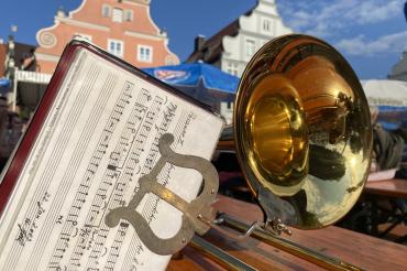 Musik am Marktplatz in Wemding