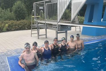 Sieben Schwimmer schickte der TSV Nördlingen bei den Schwäbischen Meisterschaften an den Start.