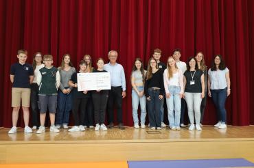 THG-Spendenlauf für „Vier Steine für Afrika“