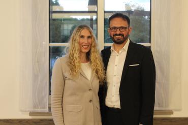 Dr. Martin Drexler mit Ehefrau Iris Drexler.