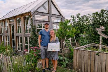 Den 1. Platz belegten Yvonne und Julian Madeja aus Bühl im Ries.