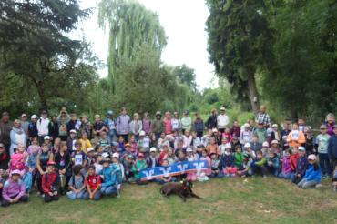 mit dem Jäger im Rainer Stadtwald unterwegs