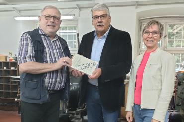 V.l.n.r.: Wolfgang Holik, Dr. Wilfried Sponsel, Andrea Kugler