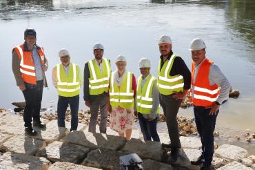 von links: Glink, Allmansberger, Bohlinger, Kickum, Sorré, Scharpf, Klocke