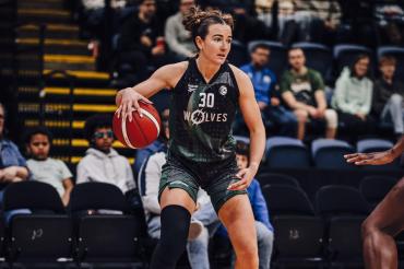 Die Verpflichtung der britischen Nationalspielerin Sam Ashby, hier noch im Trikot ihres vorherigen Vereins, gilt als echter Coup für Nördlingens Erstligabasketballerinnen.