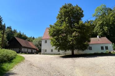 Die Alte Bürg bei Nördlingen. 