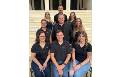 Von links (obere Reihe) Franziska Richter, Martin Prade, Anna Lena Volk (mitte) Laura Gebhardt, Falk Freisleben, Sabrina Lindner (unten) Daniela Gerstmeier, Nicolas Heckel, Franziska Hackert