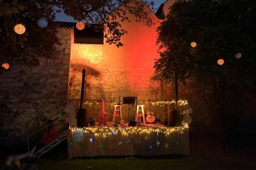 Picknick im Stadtgraben