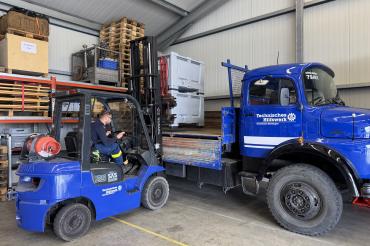 Gabelstapler THW Ausbildung