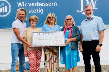 Unser Bild zeigt von links: Thomas Schürer, Ursula Kneißl-Eder, Traudi Kappeler, Maja Pauer und Wolfgang Oswald. 