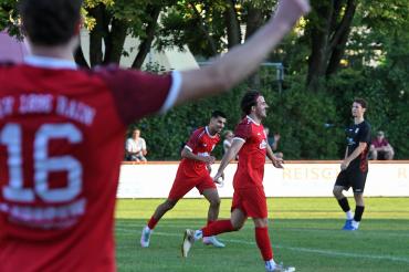 Fatlum Talla nach seinem 4:0. 