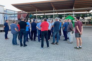 In der Mosterei Binninger konnten Interessierte einen Blick hinter die Kulissen werfen.