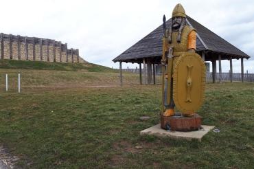 Frühkeltischen Fürstensitz Ipf bei Bopfingen