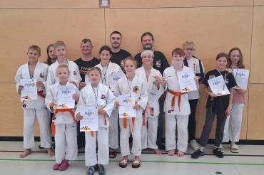 Wemdings Nachwuchs-Judokas glänzten bei den Schwäbischen Meisterschaften.