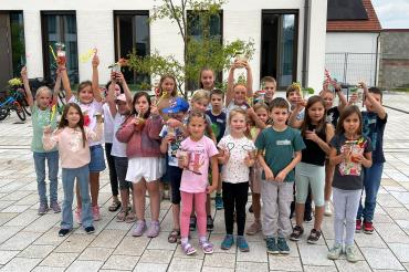 Das Ferienprogramm der Gemeindebücherei Buchdorf war ein voller Erfolg.