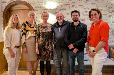 Isabel Klauser, Christiane Kickum, Dr. Birgitt Mertin, Marco Kunz, Matthias Brechenmacher, Claudia Sorré
