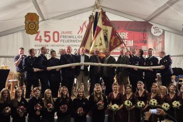 Für die 150-jährige Jubiläumsfeier wird traditionell um Patenschaft gebeten.