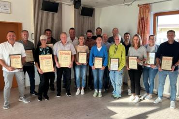 SG Alerheim Mitgliederehrung