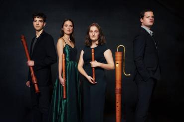 Ensemble Feuervogel: Nura Natour, Mathis Wolfer, Tabea Popien, Felix Schlenker