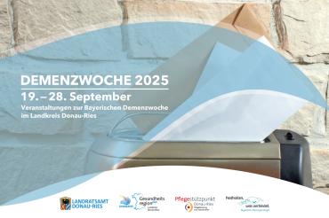 Flyer - Demenzwoche 2025