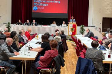 Bürgerversammlung der Stadt Nördlingen