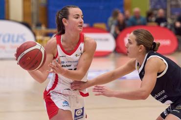 Die Australierin mit britischem Pass Samantha Ashby konnte trotz ihrer 5 Dreier und 24 Punkten die Niederlage nicht verhindern.