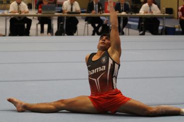 Steven Matteo am Boden.