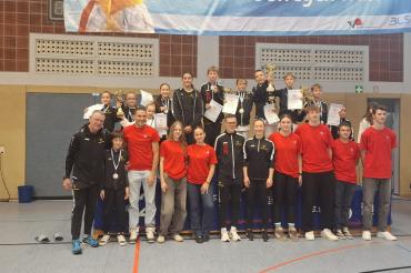 Die Nachwuchs-Karatekas des TSV Monheim überzeugten beim Kids Cup mit starken Leistungen.