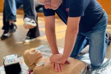Erste hilfe kurs hertzdruck masage