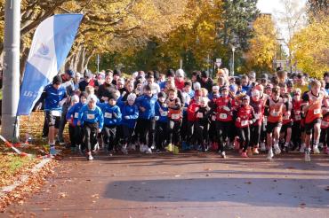 Der Start der Kurzstrecke.