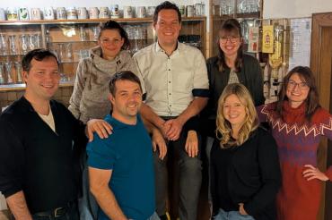  Christina Mayer-Markmüller, Daniel Markmüller, Sarah Artner und Christian Hammer, Manuel Uhl, Nicole Scherb, Stephanie Gerstner. 
