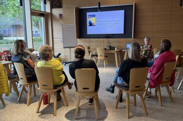 Klausurtagung bei der Frauenliste Nördlingen. 