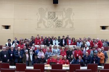 Die Gäste freuten sich über die Einblicke und en Austausch mit Staatsminister Dr. Fabian Mehring