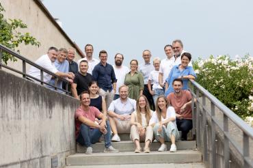 Gruppenbild der Mitglieder der PWG Nördlingen. 