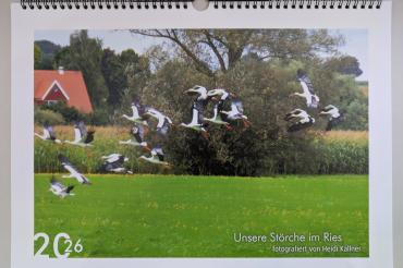 Der Storchenkalender 2026. 