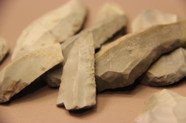 Teil der archäologischen Sammlung. 