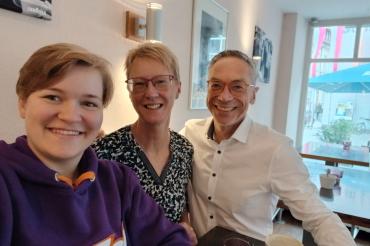 Das Umweltteam der Evang.-Luth. Kirche in Nördlingen (von links): Judith Scheuerlein, Alexandra von Bargen, Wolfgang Goschenhofer.