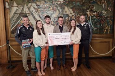 KTV Ries spendet 500 Euro an die Stiftung „Nördlinger Hilfe in  Not"