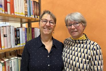 V.l.: Gabi Burger und Christine Schormüller