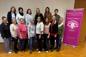 Nominierungsversammlung der Frauenliste Nördlingen