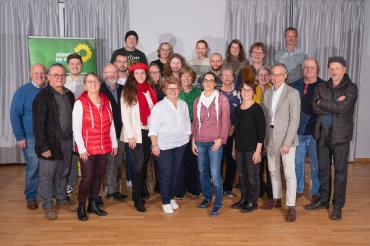 Aufstellungsversammlung zur Stadtratswahl von Bündnis 90 / Die Grünen