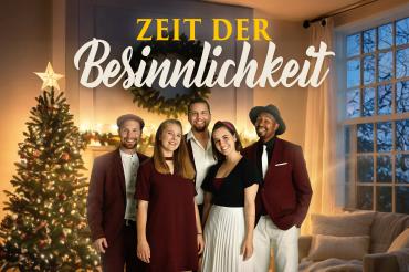 Die a cappella Band B’n’T aus Regensburg. 