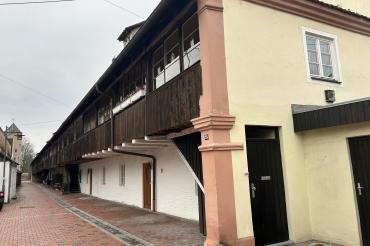 Die ehemalige Invalidenkaserne in der Pflegstraße in Donauwörth. 