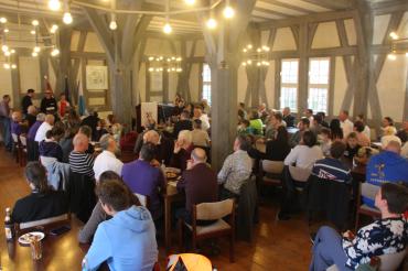 Beim Sportlerempfang im Rathaus wurden Erfolge und ehrenamtlicher Einsatz gewürdigt