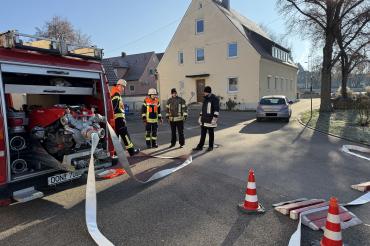 Zwischenprüfung Feuerwehr-Grundausbildung