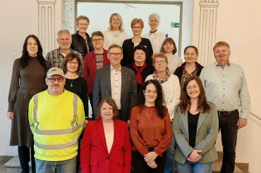 Landrat Stefan Rößle ehrt langjährige Mitarbeitende